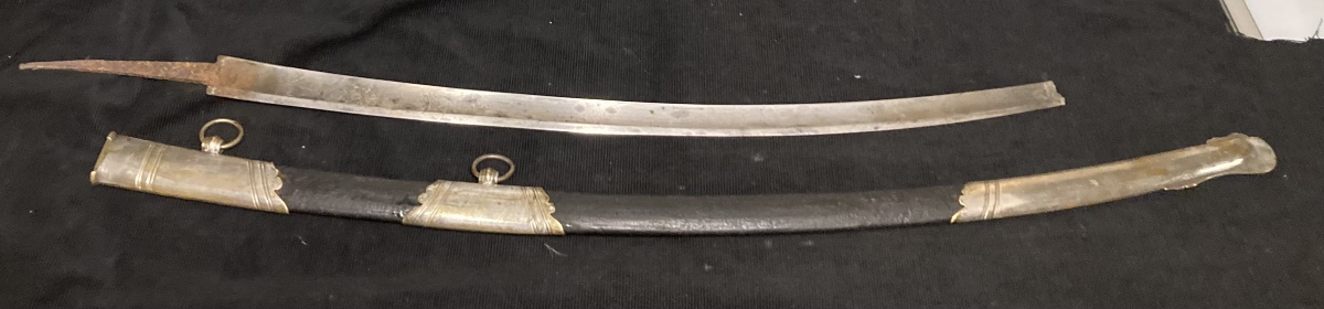 Cavalry Officer's Saber Scabbard. First Empire. France.