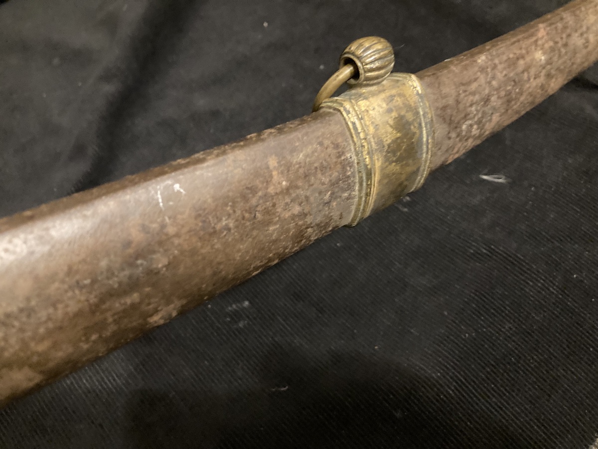 Sword Scabbard Of A Senior Cavalry Officer. First Empire. France.-photo-1