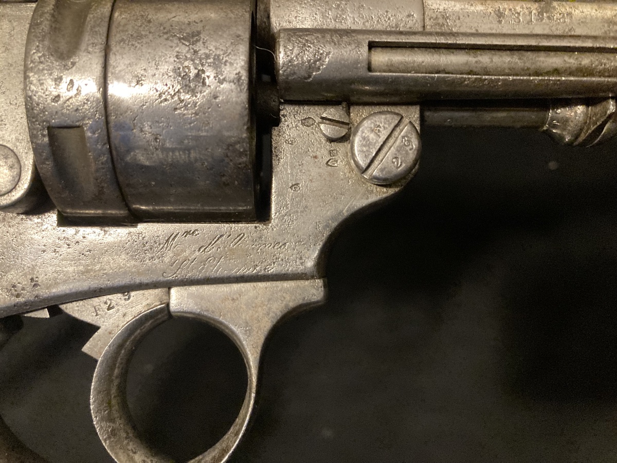 Revolver d’Ordonnance, modèle 1873. Troisième République.-photo-2