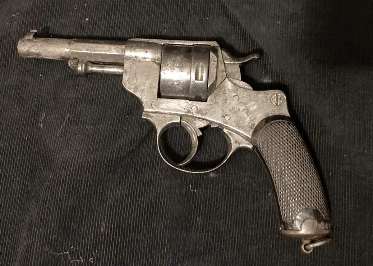 Revolver d’Ordonnance, modèle 1873. Troisième République.-photo-3