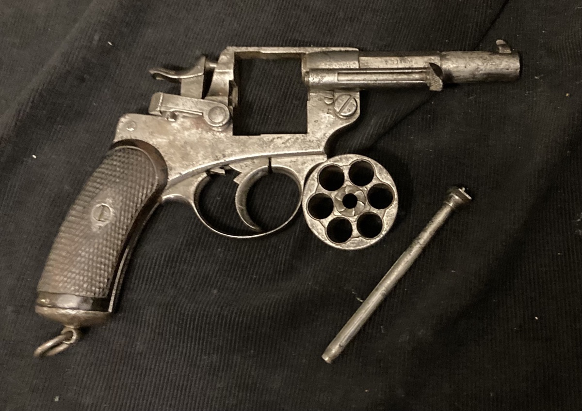 Revolver d’Ordonnance, modèle 1873. Troisième République.-photo-4