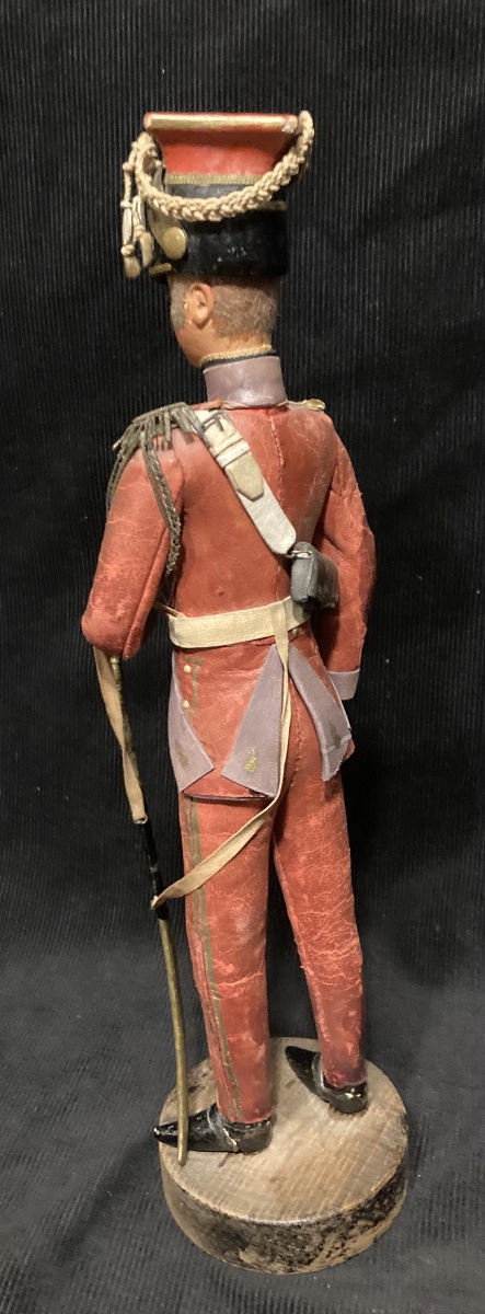 Grande Figurine de Lancier de la Garde (1810). Officier. France.-photo-3