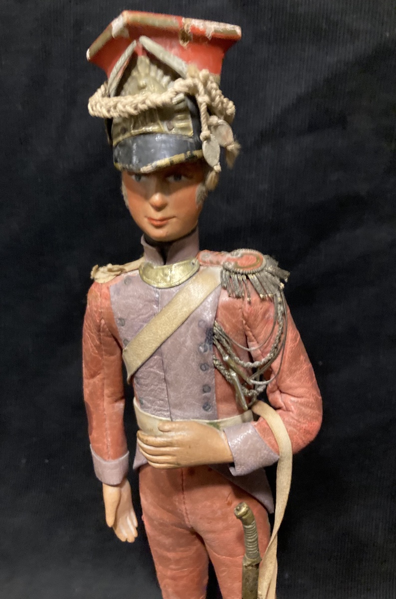 Grande Figurine de Lancier de la Garde (1810). Officier. France.