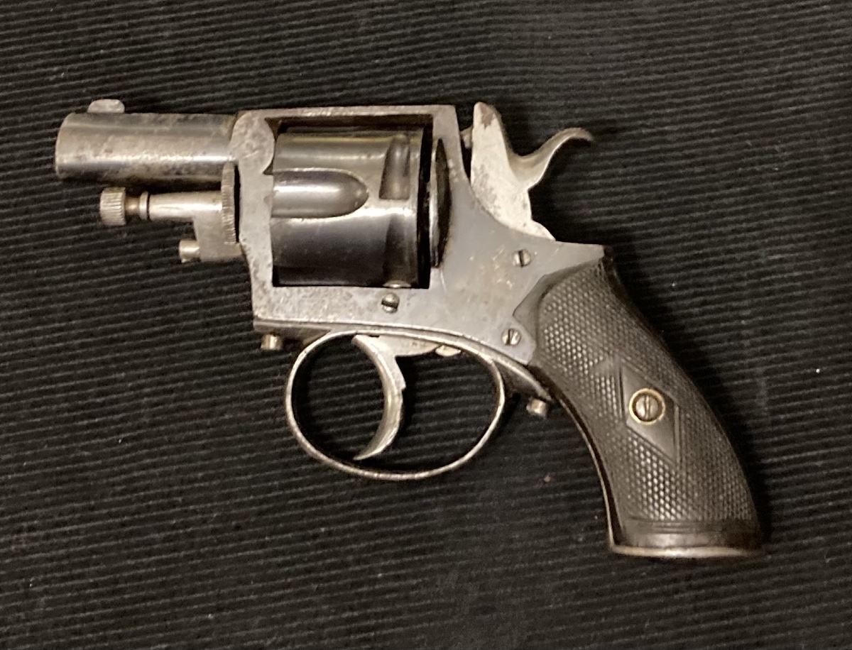 Five-shot Revolver; .320 Caliber; Centerfire. Closed Frame, Bronzed Finish.-photo-4