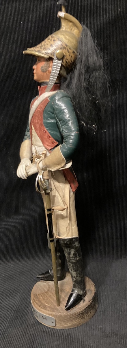 Grande Figurine de DRAGON (1810). Troupe. France -photo-2