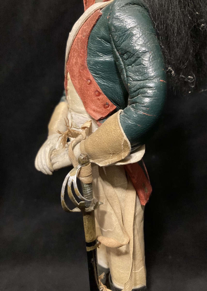 Grande Figurine de DRAGON (1810). Troupe. France -photo-1