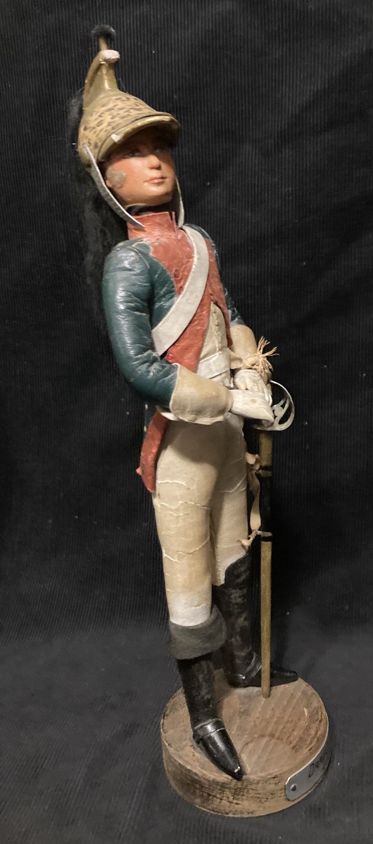 Grande Figurine de DRAGON (1810). Troupe. France -photo-2