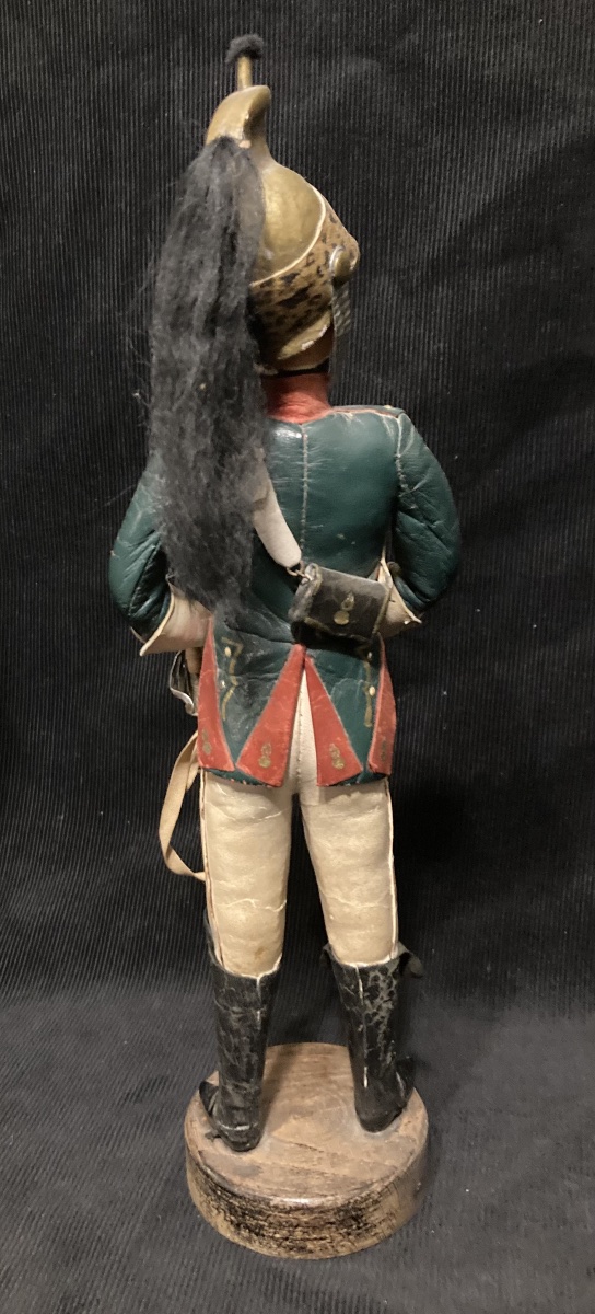 Grande Figurine de DRAGON (1810). Troupe. France -photo-4