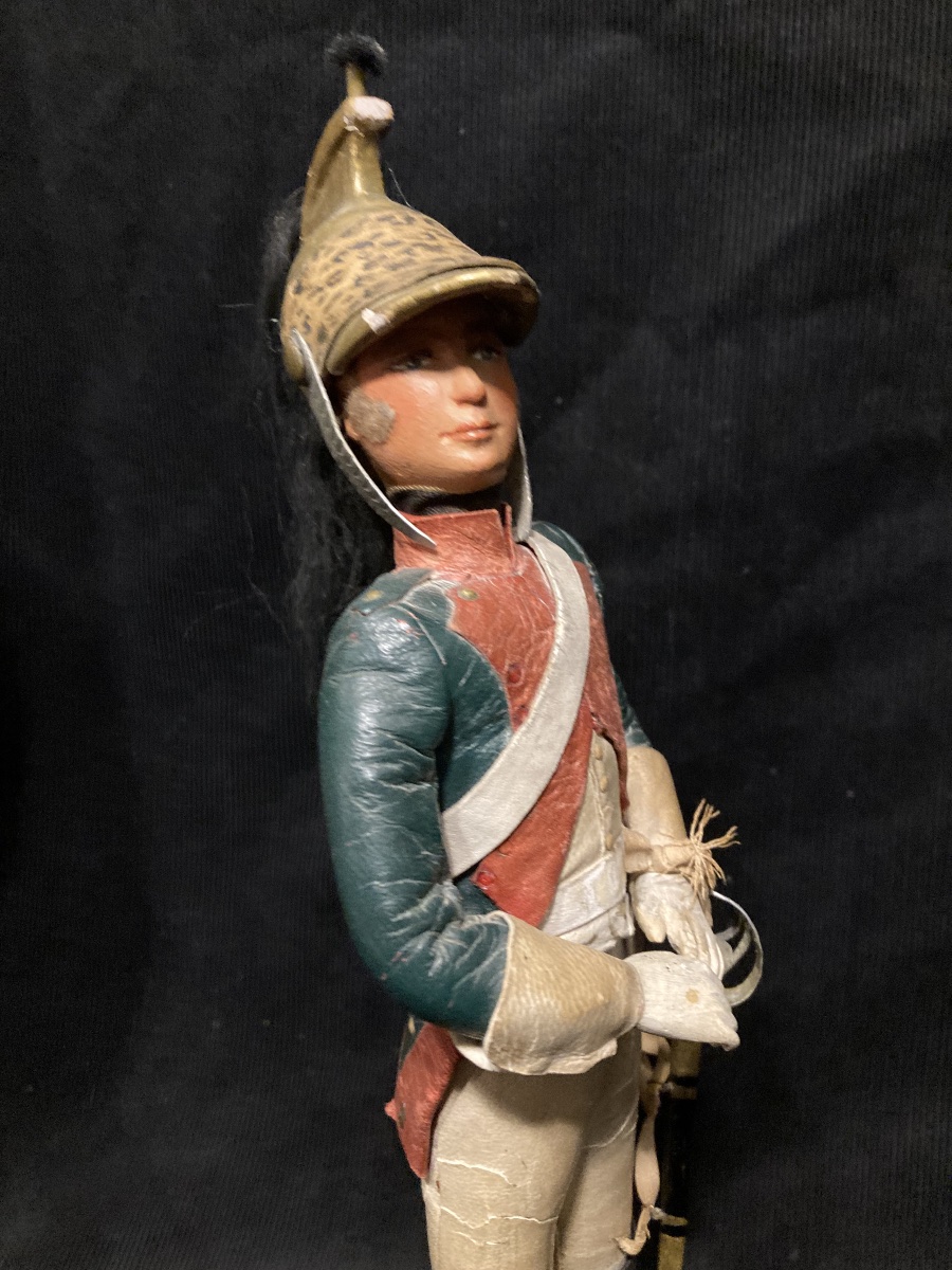 Grande Figurine de DRAGON (1810). Troupe. France -photo-5