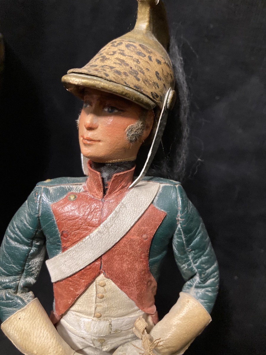 Grande Figurine de DRAGON (1810). Troupe. France -photo-7
