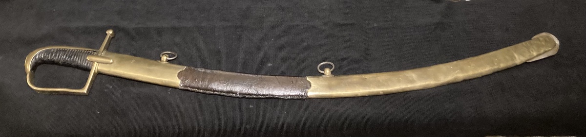 Hussar Saber, Year IV Model, Revolution–first Empire. France.