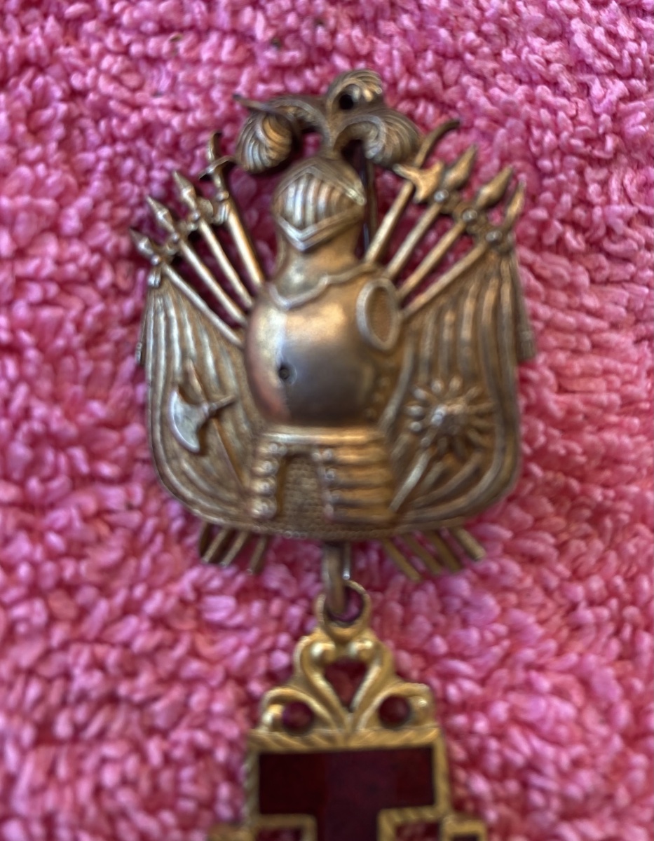 Cross Of A Knight Commander Of The Equestrian Order Of The Holy Sepulcher Of Jerusalem And Pontifical Order-photo-3