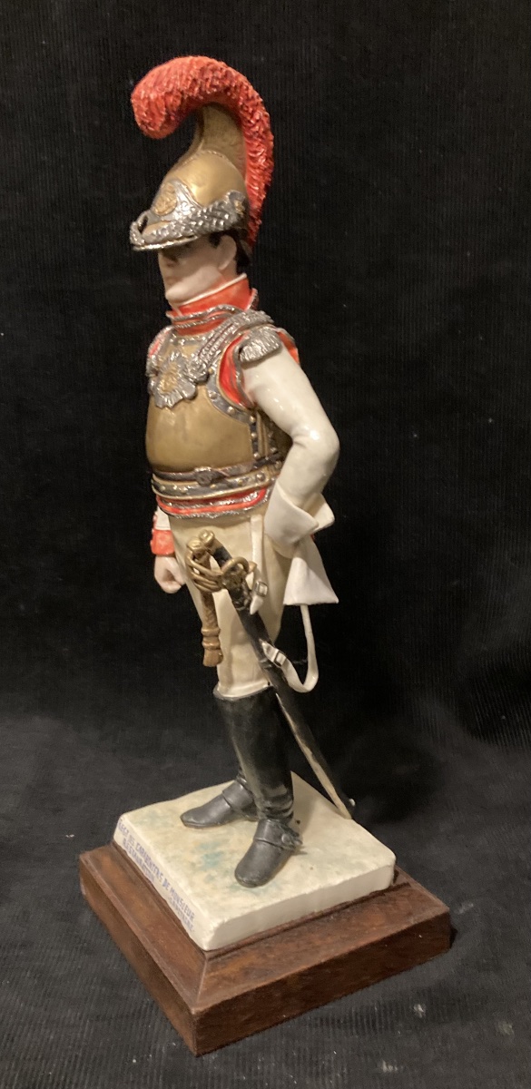 Bernard Belluc. Porcelain Figurine Bearing The Inscription On The Square Base, Height 30,5 Cm-photo-2