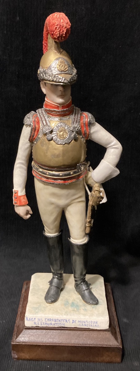 Bernard Belluc. Porcelain Figurine Bearing The Inscription On The Square Base, Height 30,5 Cm