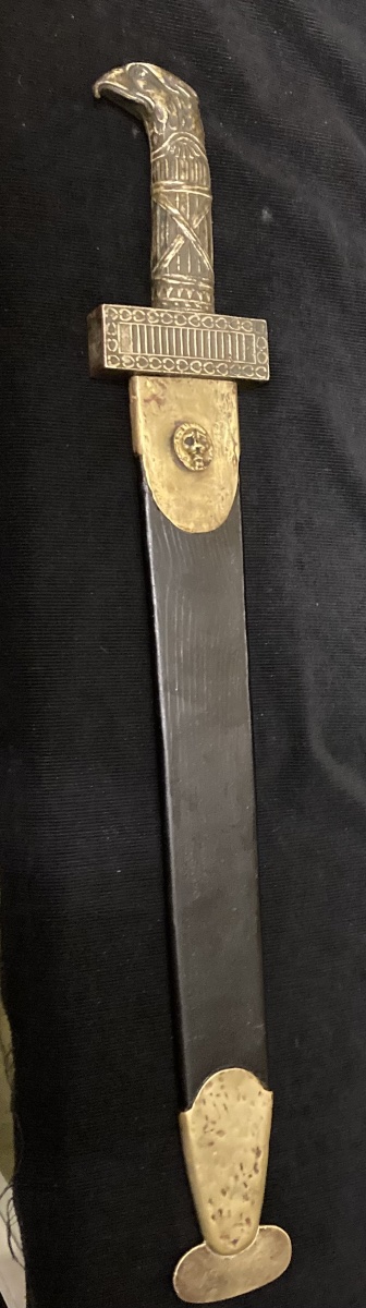 Glaive « À LA ROMAINE «  1er Rgt de Sapeur de la Garde des Consuls « 1799. France . Consulat.
