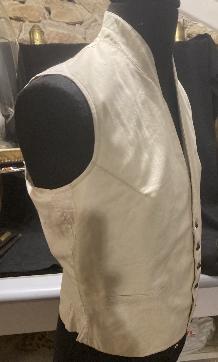 Gilet des «   ENREGISTREMENTS ET DOMAINES »Second Empire, vers 1850.-photo-4