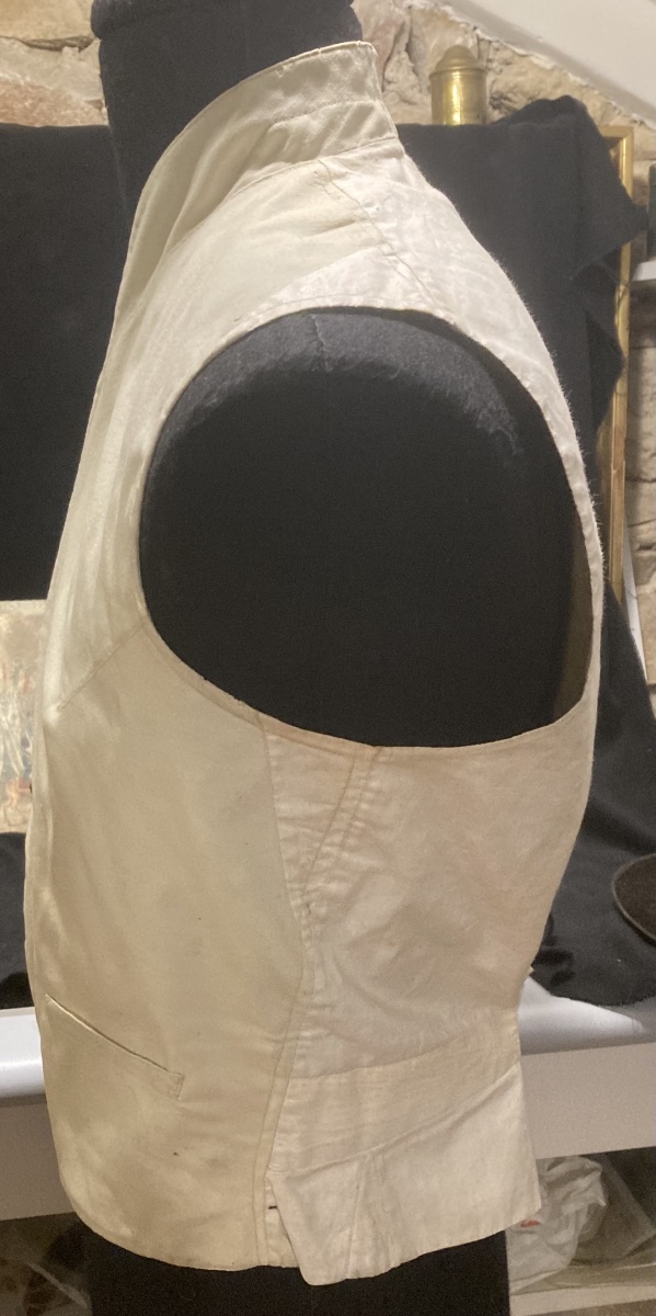 Gilet des «   ENREGISTREMENTS ET DOMAINES »Second Empire, vers 1850.-photo-2