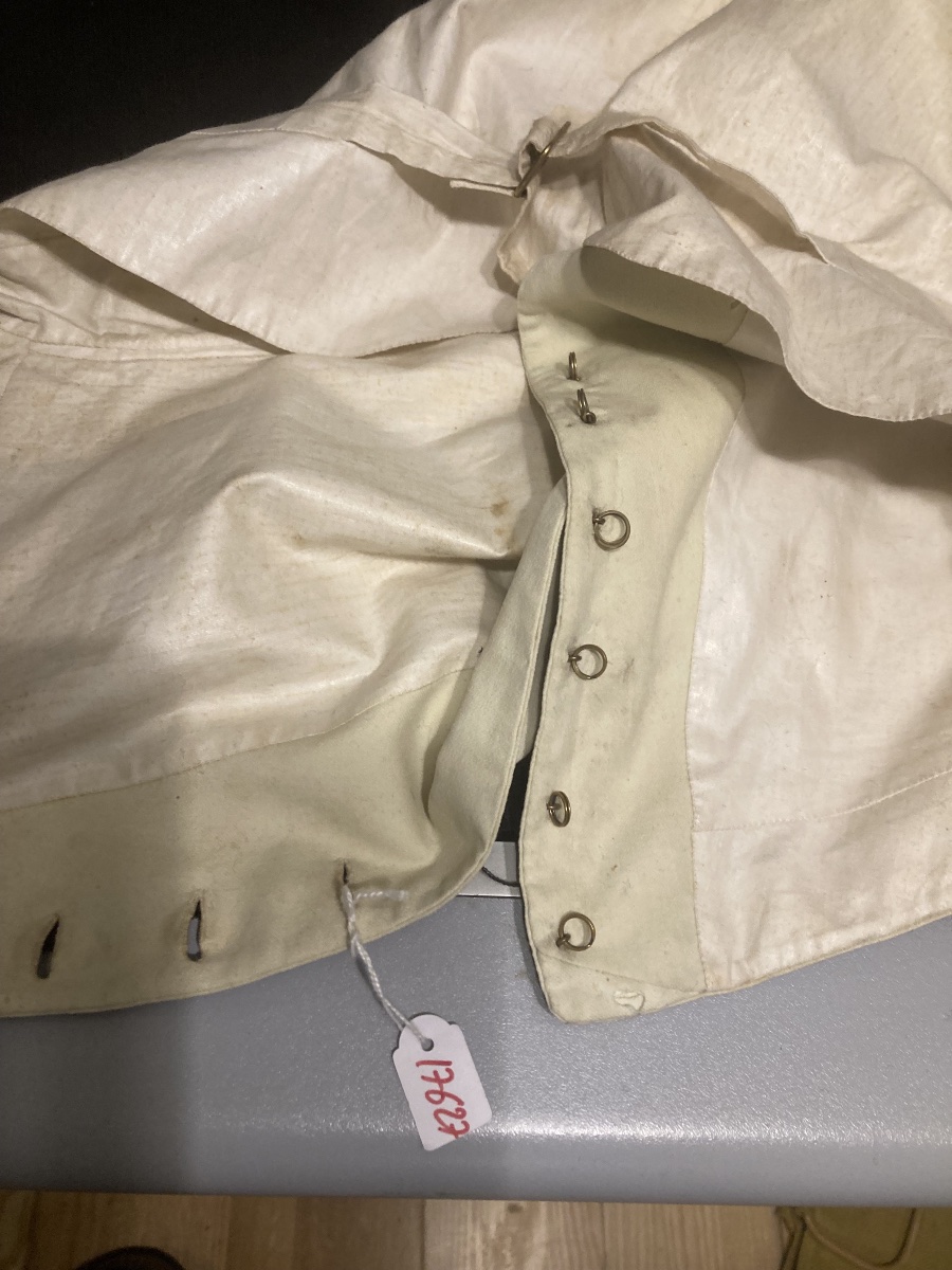 Gilet des «   ENREGISTREMENTS ET DOMAINES »Second Empire, vers 1850.-photo-7