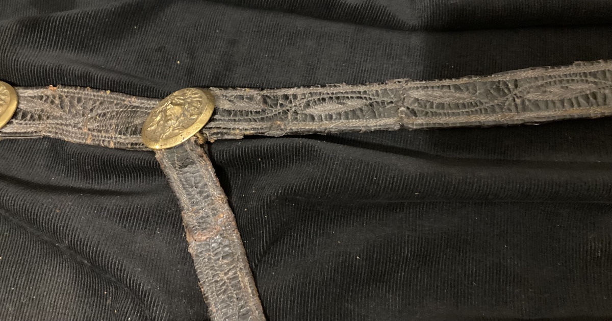 General's Full Dress Belt, First Empire.-photo-4
