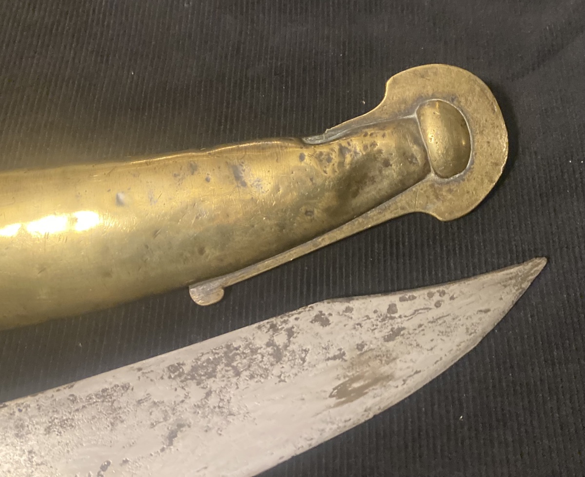 Sabre du Corps des Matelots de la Garde Impériale, provenance « Bataille de Bailén en 1808 » Es-photo-3