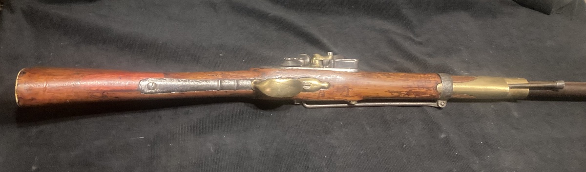 Mousqueton de HUSSARD ; Modéle 1786 de la Manufacture Royale dd Maubeuge . Fin XVIIIe Revoltion-photo-2