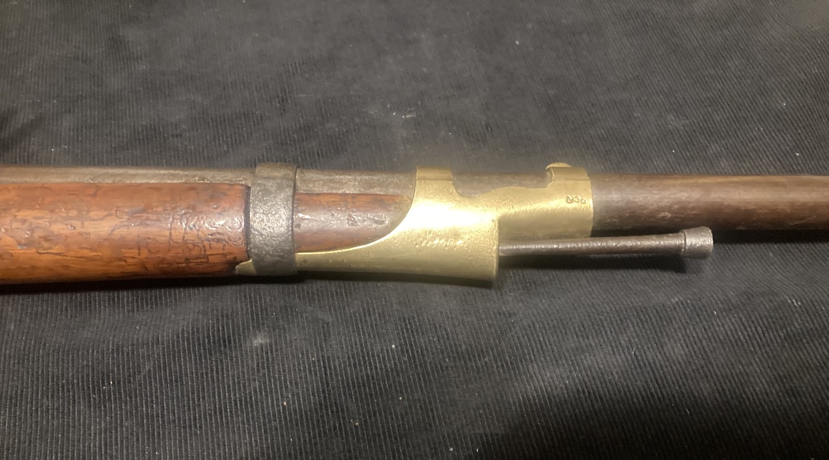 Mousqueton de HUSSARD ; Modéle 1786 de la Manufacture Royale dd Maubeuge . Fin XVIIIe Revoltion-photo-1