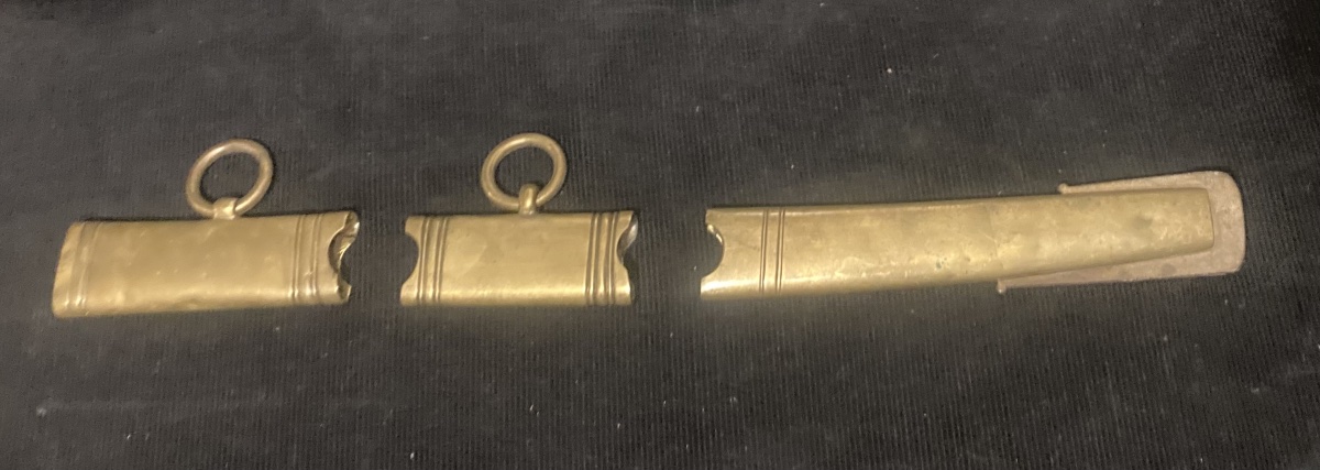Hilt Fittings For Heavy Cavalry Sabers. First Empire
