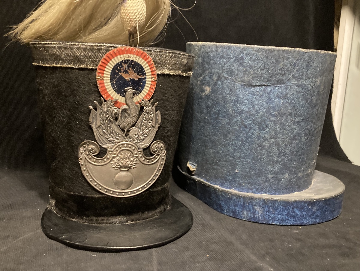 Shako Belonging To Officer Germain Mejean, A Grenadier In A Grenadier Company Of The Aveyron Guard -photo-2