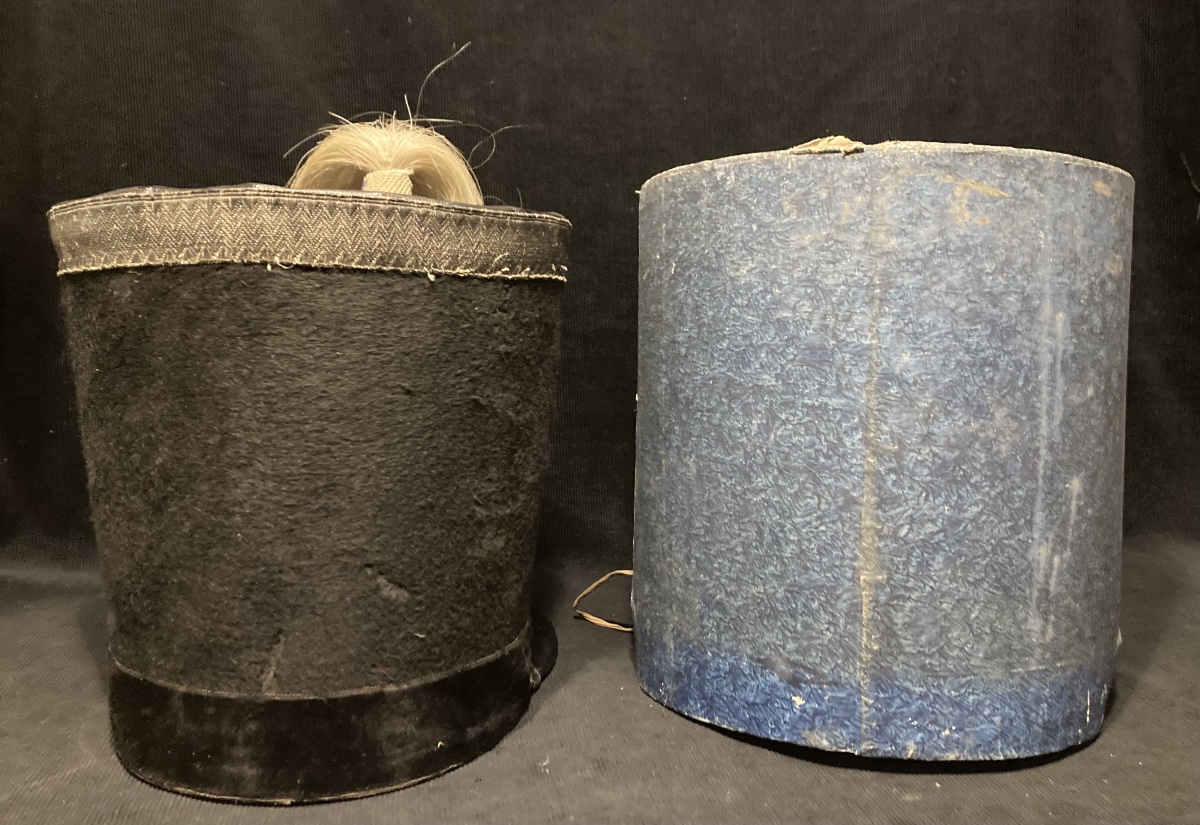 Shako Belonging To Officer Germain Mejean, A Grenadier In A Grenadier Company Of The Aveyron Guard -photo-1