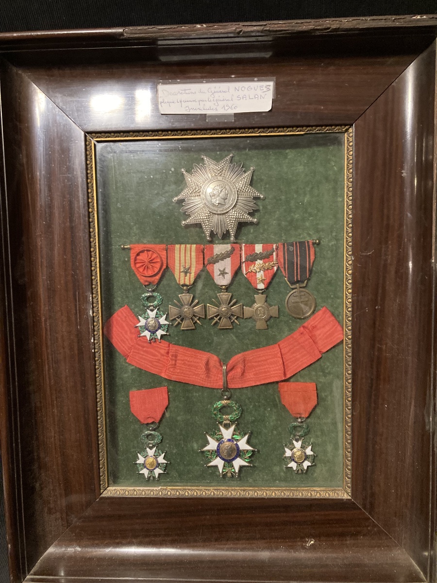 The Ia Confirms That These Decorations Did Indeed Belong To Lieutenant General Nogués Charl.