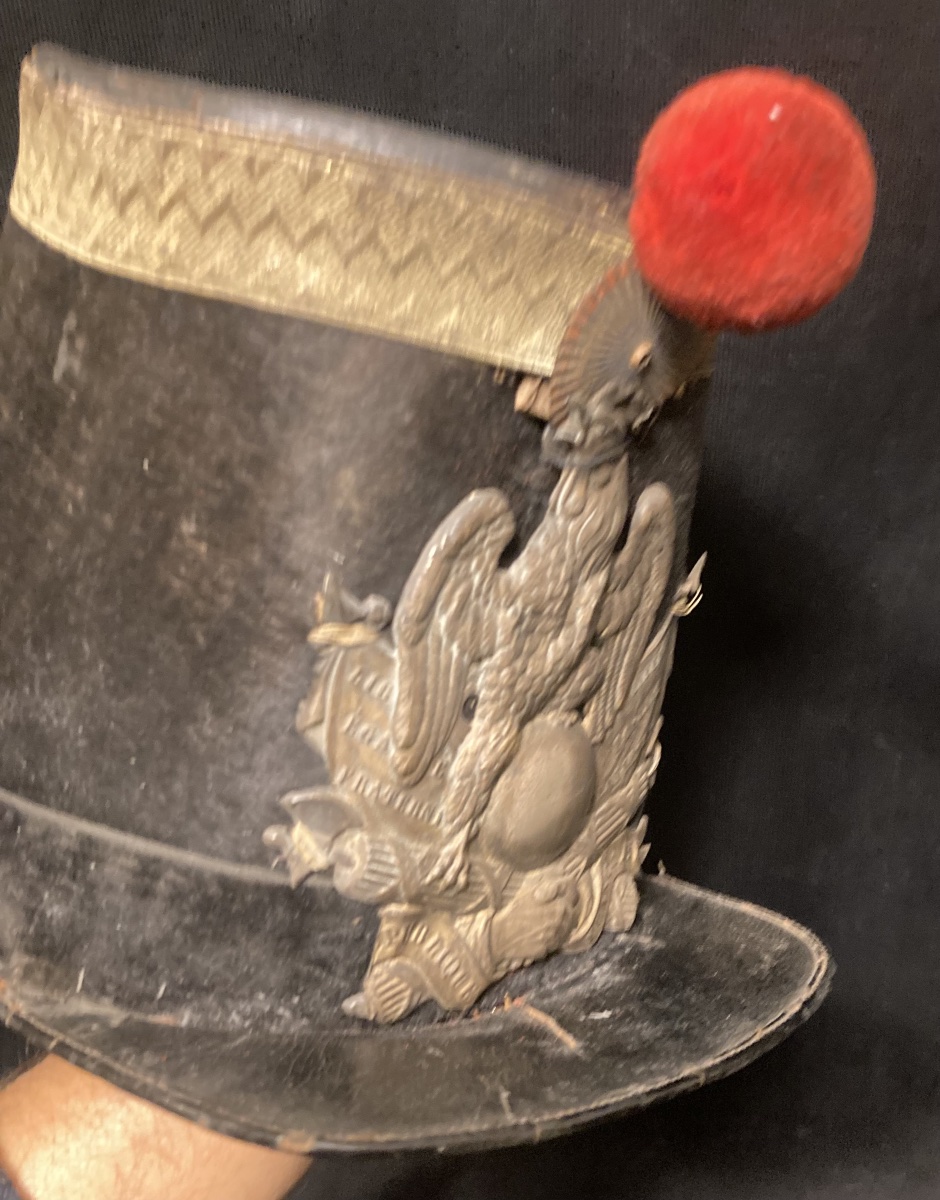 National Guard Officer's Shako. Model 1848. 19th Century. France.-photo-4