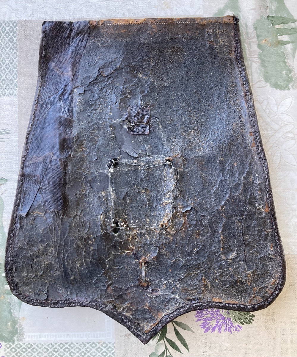Palette de Sabretache du 1er Régiment de Hussard. Premier Empire.-photo-3