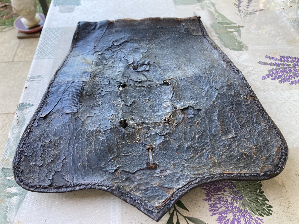 Palette de Sabretache du 1er Régiment de Hussard. Premier Empire.-photo-4