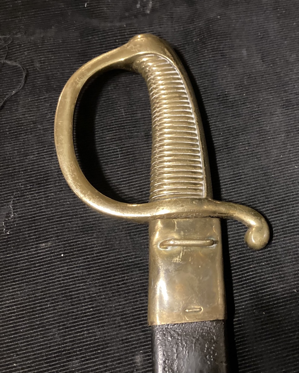 Sabre d’Infanterie Troupe de la Manufacture du Klingenthal Coulaux . Premier Empire.-photo-3