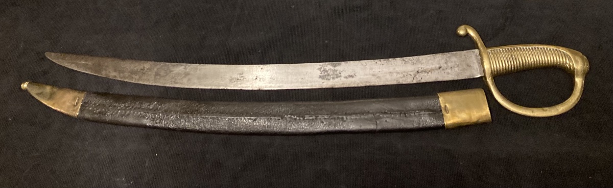 Sabre d’Infanterie Troupe de la Manufacture du Klingenthal Coulaux . Premier Empire.-photo-3