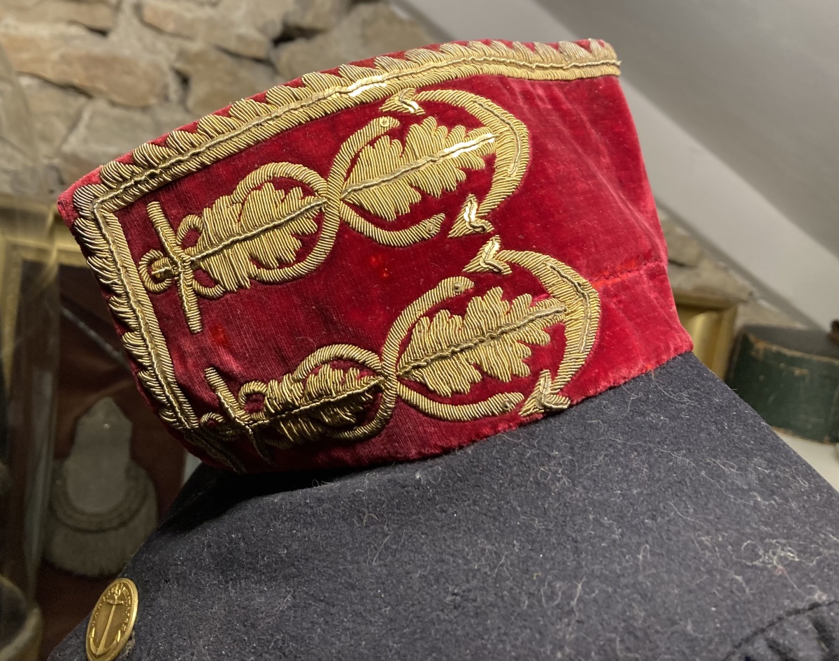Habit de Grande Tenue de Chirurgien en Chef de la Marine. Consulat / Premier Empire.-photo-2