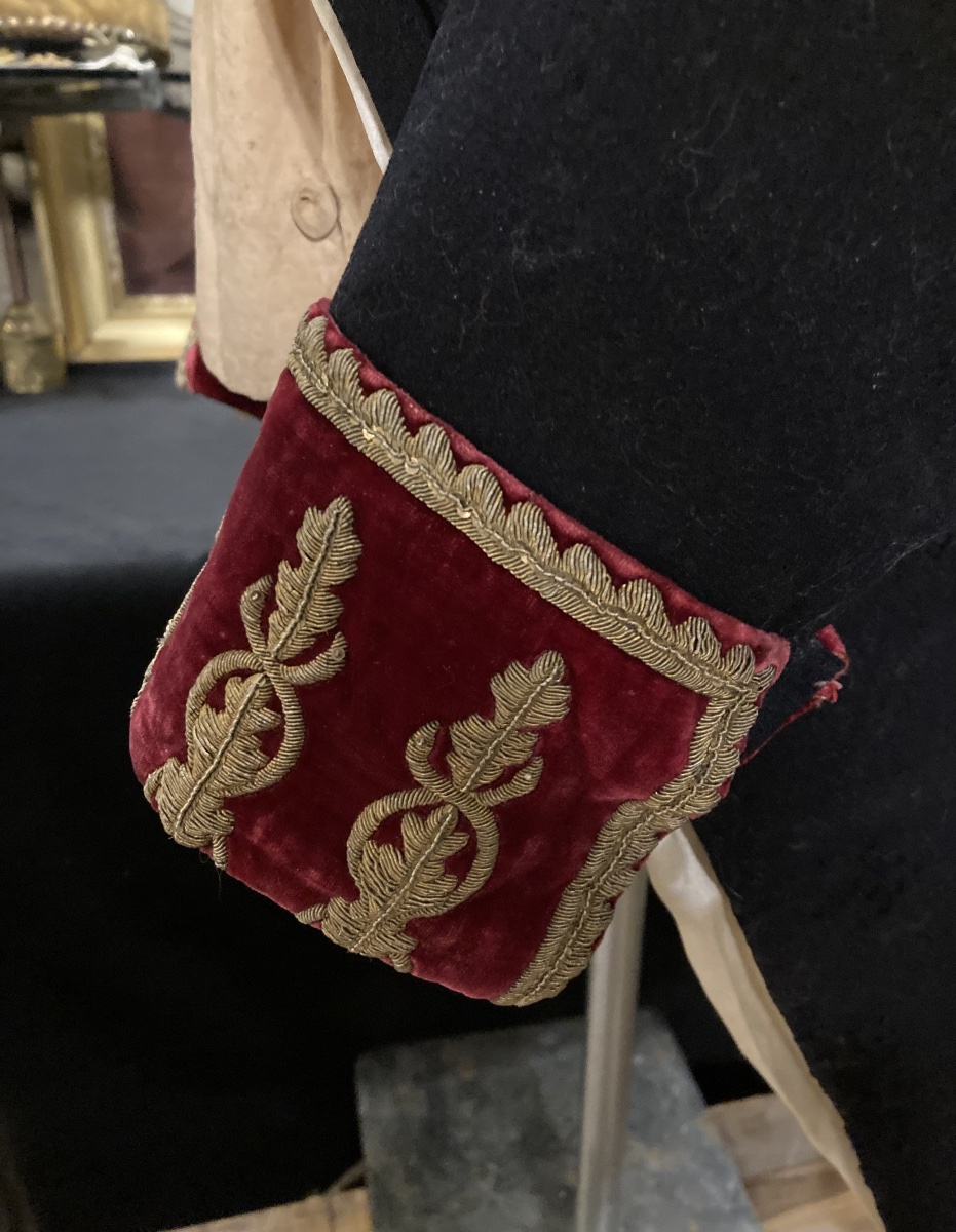 Habit de Grande Tenue de Chirurgien en Chef de la Marine. Consulat / Premier Empire.-photo-3