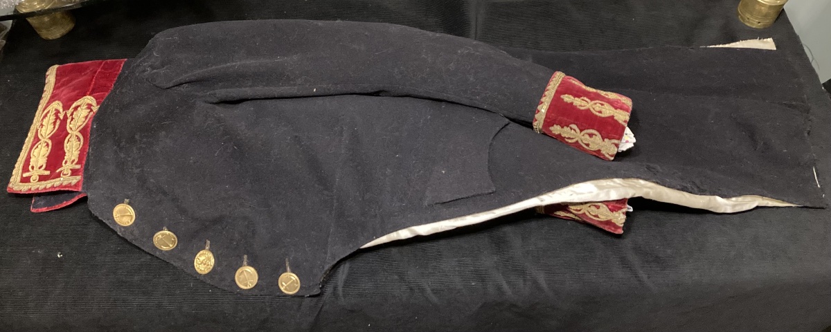 Habit de Grande Tenue de Chirurgien en Chef de la Marine. Consulat / Premier Empire.-photo-4