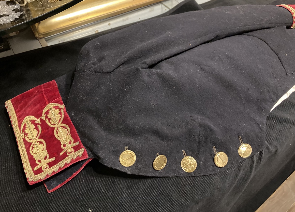 Habit de Grande Tenue de Chirurgien en Chef de la Marine. Consulat / Premier Empire.-photo-2