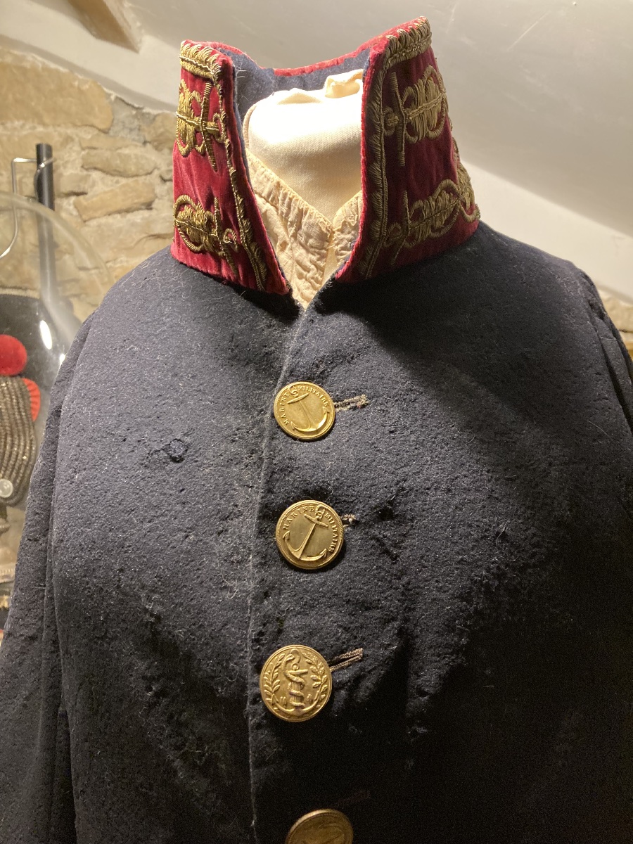 Habit de Grande Tenue de Chirurgien en Chef de la Marine. Consulat / Premier Empire.-photo-8