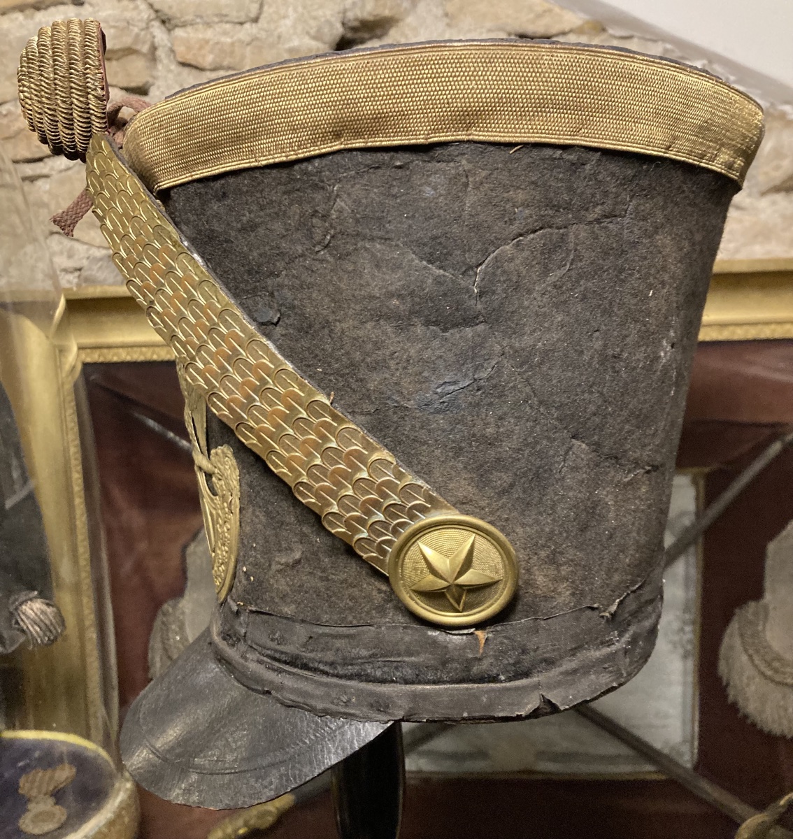 Officer's Shako From The 120th Line Infantry Regiment, 1812. First Empire.-photo-2