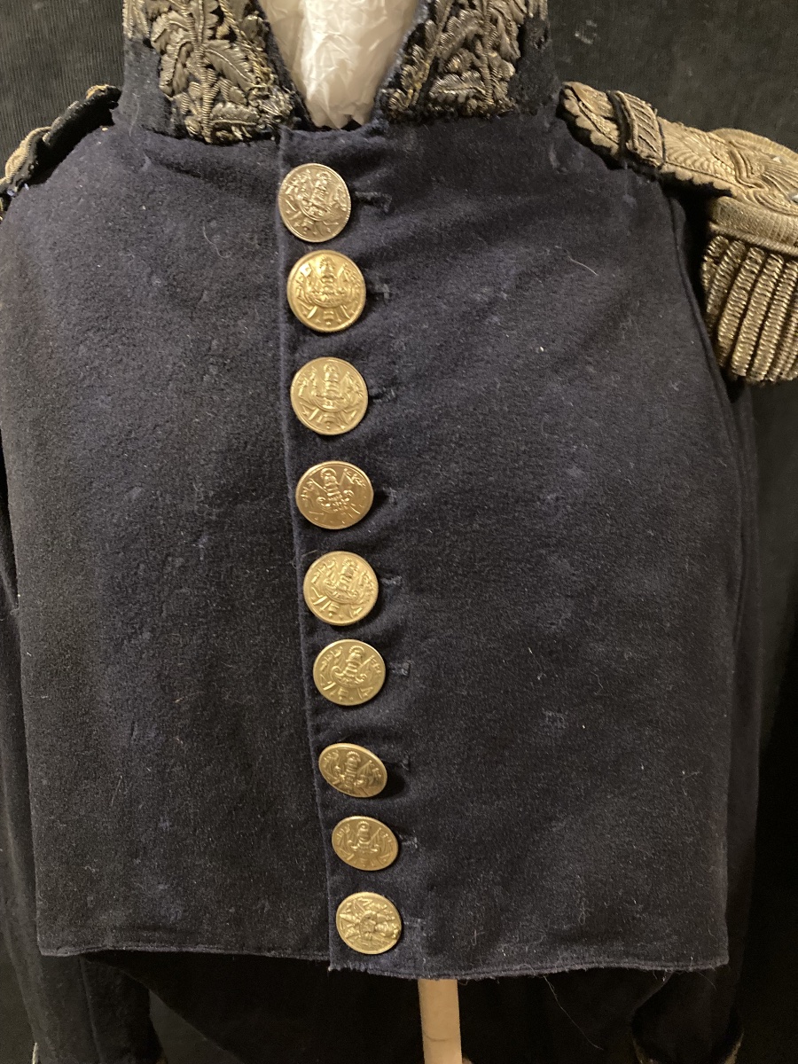 Hàbit-Frac de petit uniforme de Général porté de 1813-1815. Premier Empire. France .-photo-4