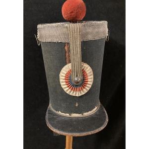 Light Cavalry Officer's Shako Roll. Late First Empire. Circa 1813.