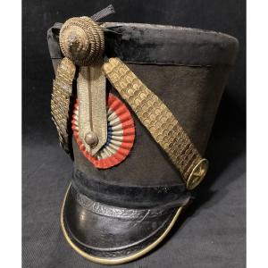 Shako d’Officier Hussard, vers 1813. Premier Empire.