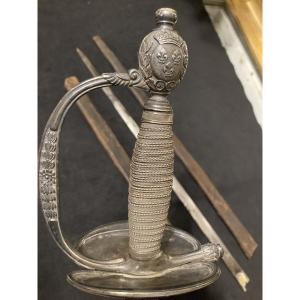 Épée de Récompense « Donné par le Roi »modèle 1816. Restauration. Brisée les trois Glorieuses .