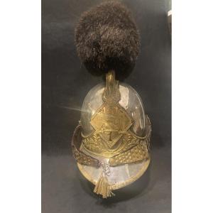 Helmet Of An Officer Of The National Guard Cavalry Of Paris. Model 1814 / Hundred Days First Empire