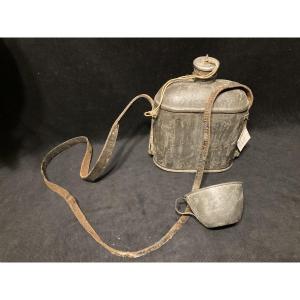 Bidon Français de Cavalerie sur étiquette « Bidon Française de Cavalerie Légére 1798 » 