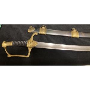 Sabre Of An Aide De Camp Officer, Model Of 1st Vendémiaire Year XII. First Empire.