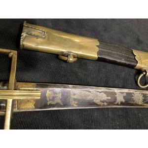 SABRE D’OFFICIER DE HUSSARD. CONSULAT / PREMIER EMPIRE.
