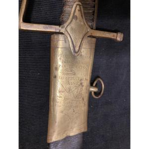 SABRE DE RÉCOMPENSE DE LA VILLE DE CASRES  au Citoyen DELTIL FILS AÎNÉ .  Consulat / 1er Empire